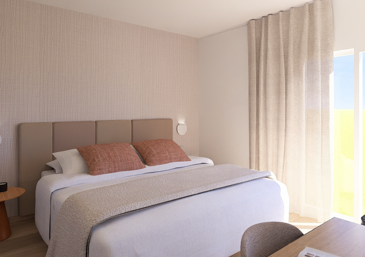 Triple room with terrace